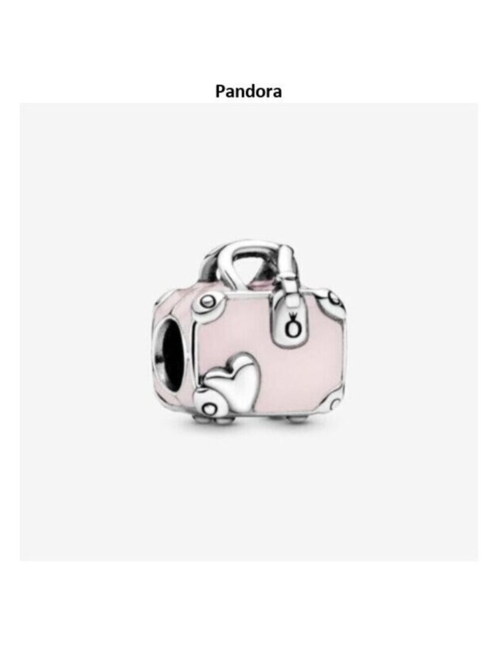 Pandora Pink Travel Bag Charm